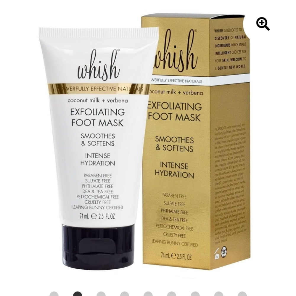 New Whish Exfoliating Foot Mask